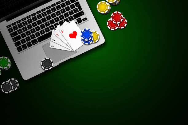 Roulette wheel spinning with chips placed on the betting layout